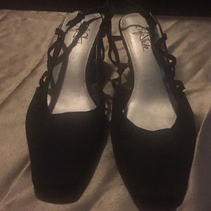 Black heels life stride